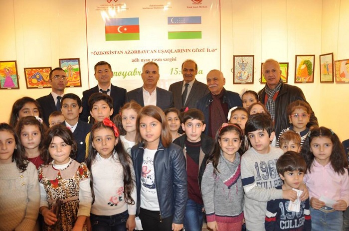 “Uzbekistan through the eyes of Azerbaijani children“ exhibition launches in Baku